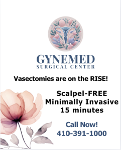 Vasectomies are on the RISE! Scalpel-free at Gynemed Surgical Center in Baltimore, Maryland